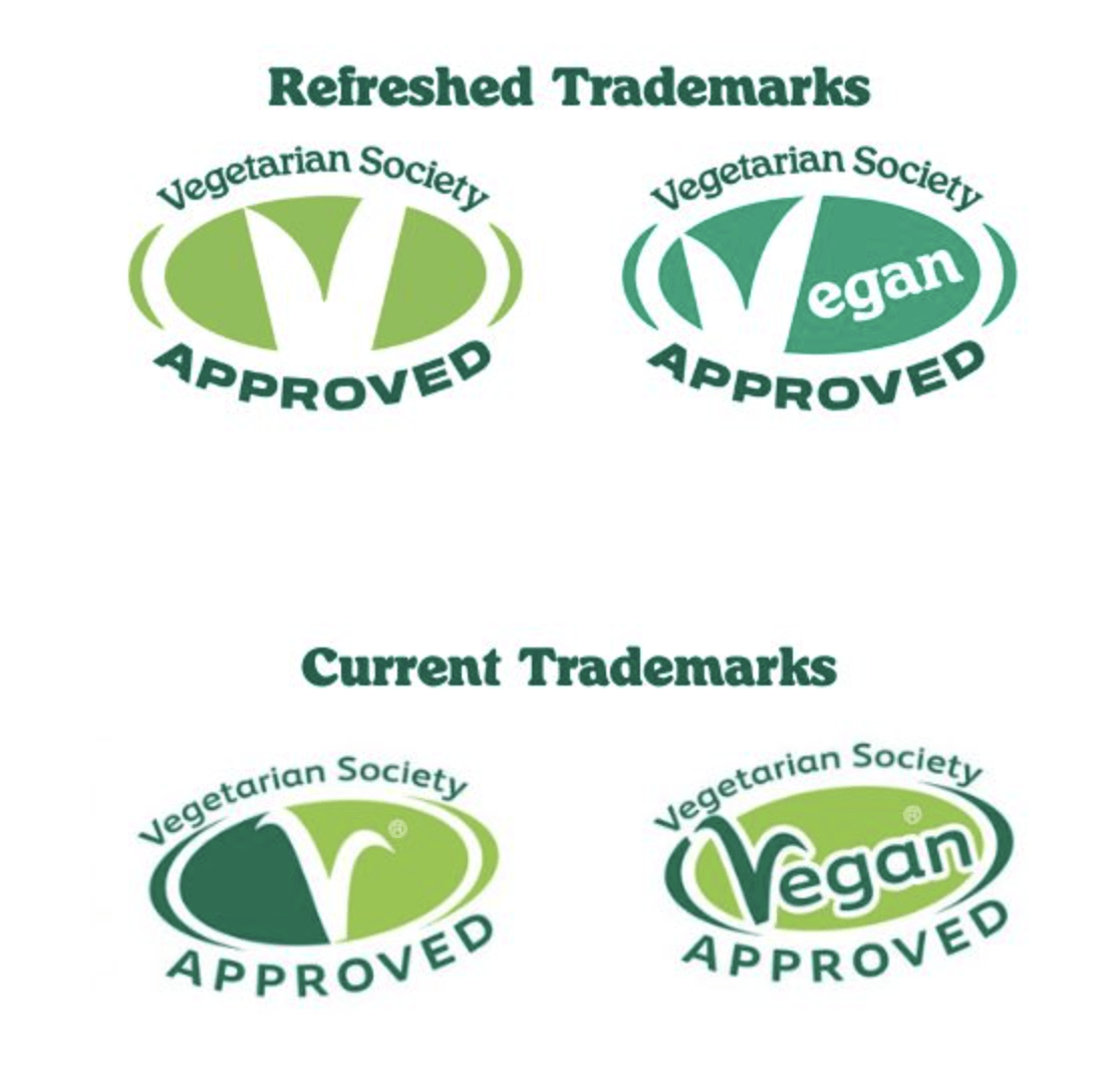 vegetarian society logó